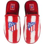 Zapatillas de casa de equipos de fútbol con licencia oficial Atlético De Madrid - Color - Rojo, Talla - 44