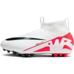 Zapatillas blancas de fútbol para cesped artificial Nike Mercurial Superfly talla 35,5 infantiles 
