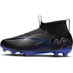 Zapatillas de fútbol Nike Mercurial Superfly 9 FG/MG Negro y Azul Niño - DJ5623-040 - Taille 38