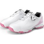 Zapatillas rosas de cuero de golf informales talla 32 infantiles 