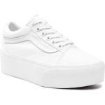 Zapatillas blancas de tenis rebajadas Vans talla 36 para mujer 