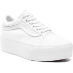 Zapatillas blancas de tenis rebajadas Vans talla 38 para mujer 