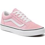 Zapatillas rosas de tenis rebajadas con cordones Vans talla 35 infantiles 