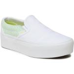 Zapatillas blancas de tenis rebajadas de verano Clásico Vans talla 37 para mujer 