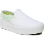 Zapatillas blancas de tenis rebajadas de verano Clásico Vans talla 41 para mujer 