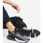 Zapatillas en negro y plateado Air Max 2090 de Nike