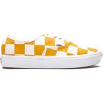 Zapatillas amarillas de goma con cordones con cordones con logo Vans Authentic para mujer 