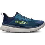 Zapatillas azules de tejido de malla de paseo rebajadas Keen para hombre 