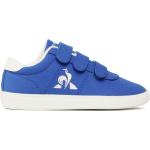Sneakers azules con velcro rebajados Le Coq Sportif talla 35 infantiles 