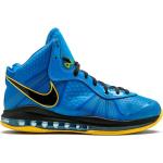 Zapatillas azules de goma con cordones con cordones Nike LeBron 8 para mujer 