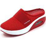 Sandalias deportivas rojas de goma con shock absorber talla 38 para mujer 