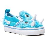 Sneakers azules de goma sin cordones con logo Vans Slip On para bebé 