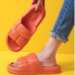 Sandalias amarillas de poliester de verano para mujer 