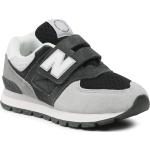 Sneakers grises de piel con velcro rebajados New Balance talla 32 infantiles 