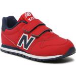 Sneakers rojos con velcro rebajados New Balance talla 35 infantiles 