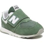 Sneakers verdes con velcro rebajados New Balance talla 25 infantiles 