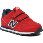 Sneakers rojos con velcro rebajados New Balance talla 21 infantiles 