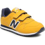 Sneakers amarillos con velcro rebajados New Balance talla 30 infantiles 