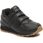 Sneakers negros con velcro rebajados New Balance talla 32 infantiles 