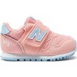 Zapatillas rosas con cordones con cordones New Balance talla 24 infantiles 