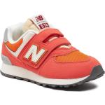 Sneakers naranja con velcro New Balance talla 30 infantiles 
