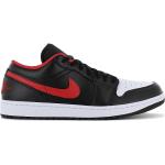 Zapatillas Nike Air Jordan 1 Low Negro y Rojo Hombre - 553558-063 - Taille 47