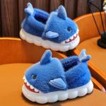Zapatos azules de piel de verano animal prints para niña 