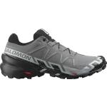 Zapatillas grises de running rebajadas Salomon Speedcross para hombre 