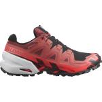Zapatillas rojas de running rebajadas Salomon Trail talla 44 para mujer 