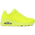 Zapatos amarillos fluorescentes de cuero rebajados Skechers talla 41 para mujer 