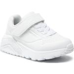 Sneakers blancos de cuero con velcro rebajados Skechers talla 33 infantiles 