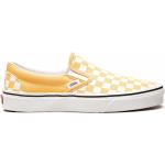 Zapatillas amarillas de goma de lona Clásico con logo Vans Slip On Classic para mujer 