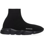 Sneakers negros de goma sin cordones con logo Balenciaga Speed talla 32 para mujer 