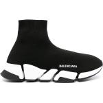 Sneakers altas negros de goma con logo Balenciaga Speed talla 39 para mujer 