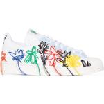 Sneakers bajas blancos de goma adidas Superstar Superearth de materiales sostenibles para mujer 