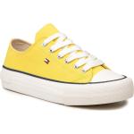 Zapatillas amarillas con cordones rebajadas con cordones Tommy Hilfiger Sport talla 38 infantiles 