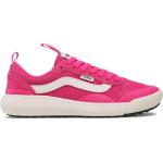 Zapatillas rosa neón de piel de tenis Vans talla 35 para mujer 
