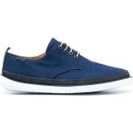 Zapatos azules de goma con puntera redonda con cordones formales con logo Camper talla 44 de materiales sostenibles para hombre 