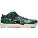 Zapatillas verdes de goma con cordones con cordones con logo Nike Kobe 4 para mujer 