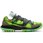 Zapatillas verdes de goma con cordones con cordones Nike Zoom Terra Kiger 5 para mujer 