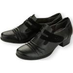 Zapatos negros de tacón acolchados talla 38 para mujer 