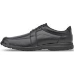 Zapatos negros de piel de trabajo formales acolchados talla 40 para hombre 
