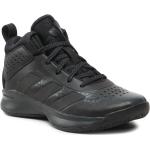 Zapatillas negras de baloncesto adidas infantiles 