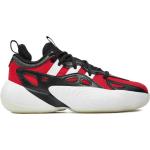 Zapatillas rojas de tejido de malla de baloncesto rebajadas adidas talla 38 