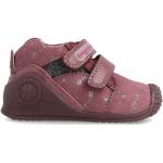 Zapatos lila de cuero Biomecanics talla 19 infantiles 