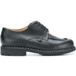 Zapatos derby negros de goma formales Paraboot para hombre 