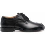 Zapatos negros de cuero con cordones con cordones formales con logo Maison Martin Margiela talla 39 para mujer 