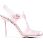 Zapatos rosa pastel de PVC de tacón rebajados de verano con tacón más de 9cm con logo LE SILLA talla 38 para mujer 