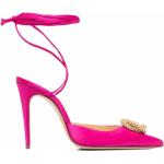 Zapatos rosas de cuero de tacón rebajados con hebilla con tacón más de 9cm Magda Butrym talla 38 para mujer 