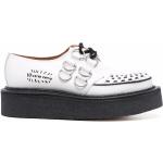 zapatos creepers White D-Ring